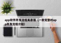 app軟件開發(fā)流程吳彥祖（一款完整的app開發(fā)流程介紹）